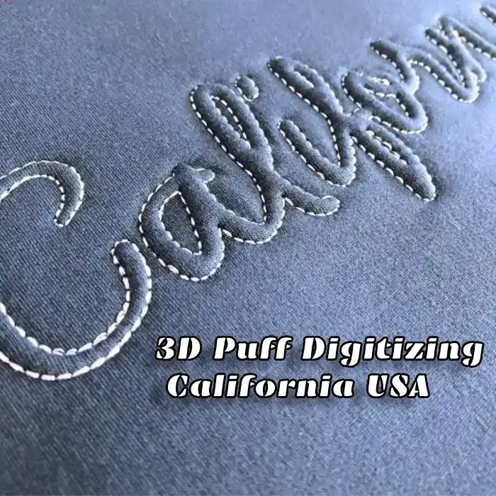 3D Puff Digitizing California USA