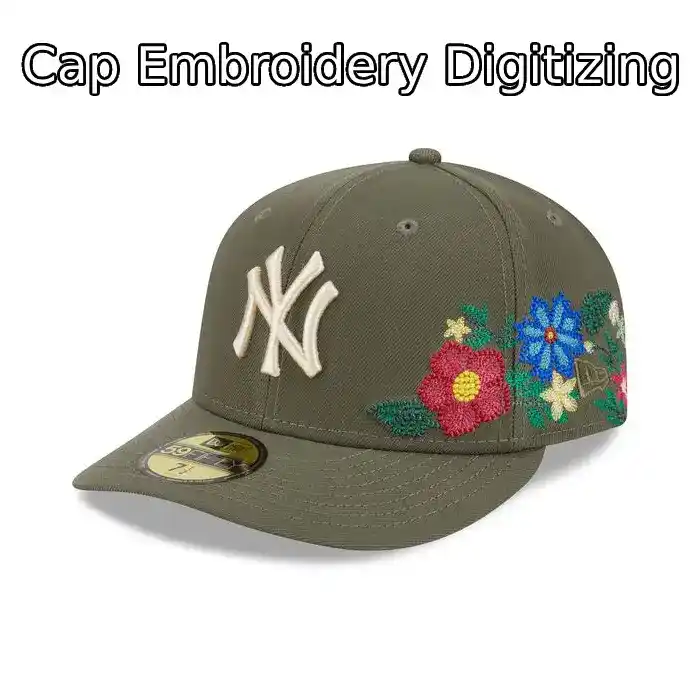 Cap Embroidery Digitizing New York USA