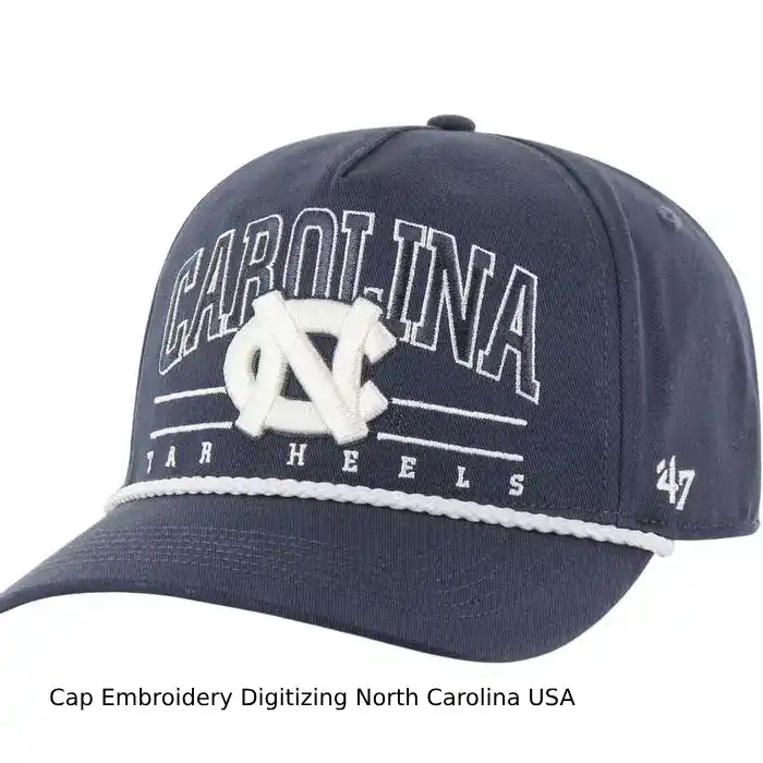 Cap Embroidery Digitizing North Carolina USA