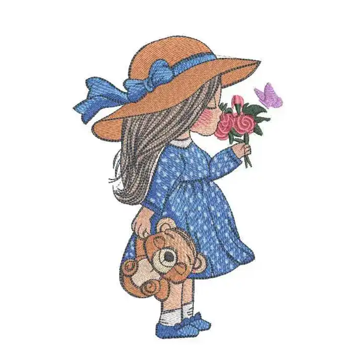 Image to Embroidery File Digitizing Illinois USA