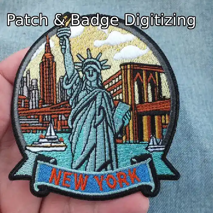Patch & Badge Digitizing New York USA