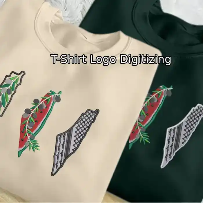 T-Shirt Logo Digitizing North Carolina USA